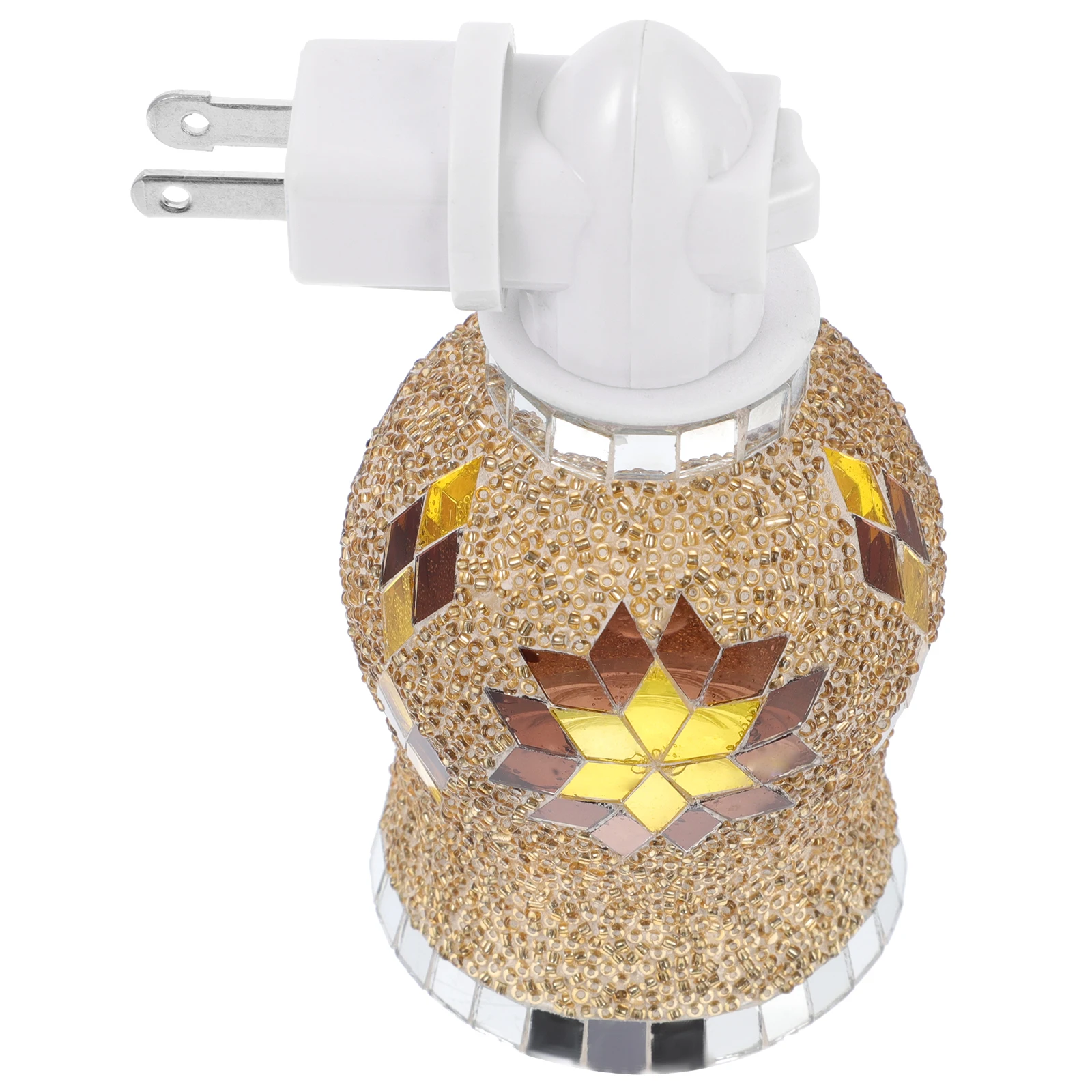 المنزل الشمع مصباح العطر ضوء الروائح الموقد لا النار سهلة الاستخدام المحمولة السرير ليلة مصباح عيد ميلاد هدية الكريسماس #5