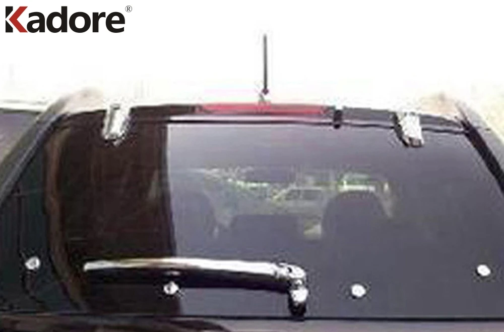 Chrome For Kia Sportage 2007 2008 2009 2010 Rear Window Wipers Cover Trims Car Tail Wiper Strip Accessories