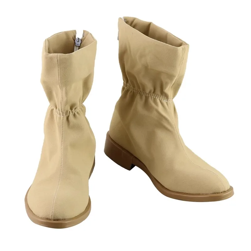 Zapatos de Cosplay de la suerte Voltia, botas, accesorios de Anime, trébol negro, accesorios de actuación para juegos de rol, Halloween, Navidad, Carnaval, hombre