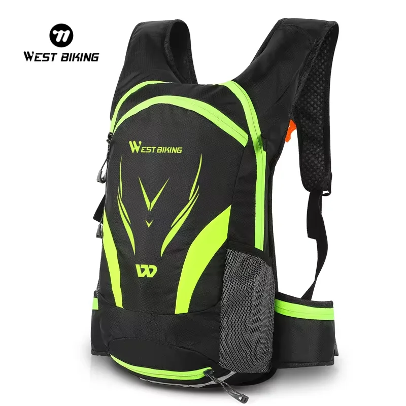 WEST BIKING 16L Cycling Backpack Waterproof Ultralight Bicycle Bag Outdoor Mountaineering Hiking Travel Bike Hydration Backpack