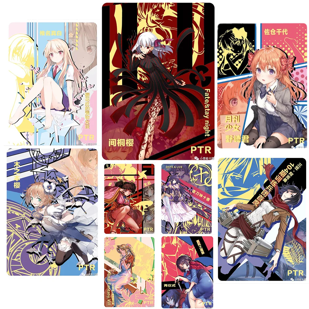 

Goddess Story Full of Gods Ptr Gokou Ruri Yukinoshita Yukino Takanashi Rikka Sakurajima Mai Anime Character Collection Card Toy