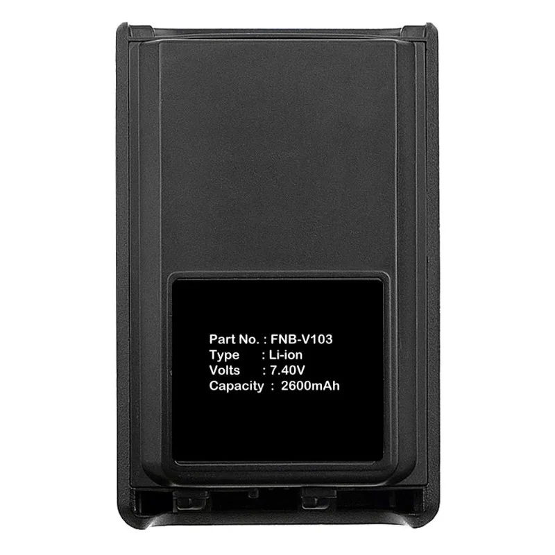 7.4 فولت 2600 مللي أمبير لبطاريات FNB-V104LI FNB-V131Li VX-230 VX-231L VX-234 اسلكية تخاطب
