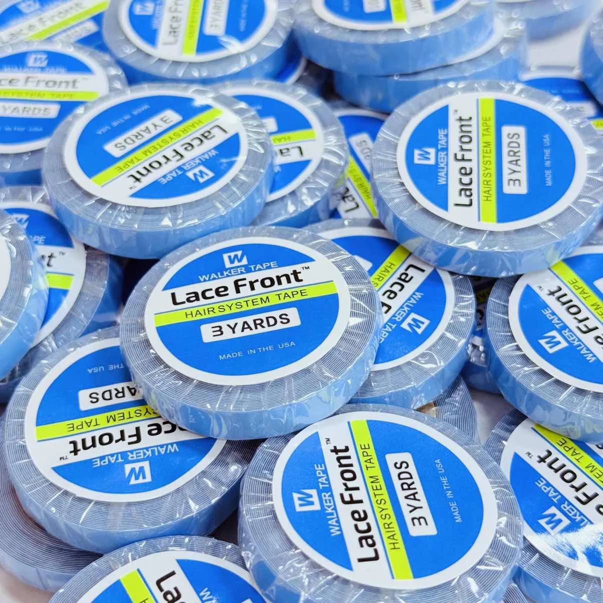 10/30/50 قطعة نظام الشعر الشريط مزدوج الجانب ووكر الشريط الترا عقد الشعر التمديد الشريط ل الدانتيل إغلاق 0.8 سنتيمتر 3 ياردة الدانتيل الجبهة الغراء