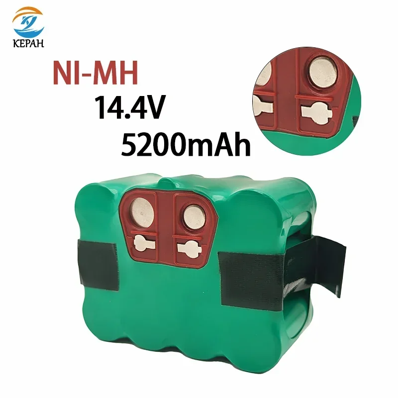 14.4V SC Ni-MH Rechargeable Battery Pack 6500mAh Vacuum Cleaner Sweeping Robot for KV8 XR210 XR510 XR210A XR210B XR510B XR