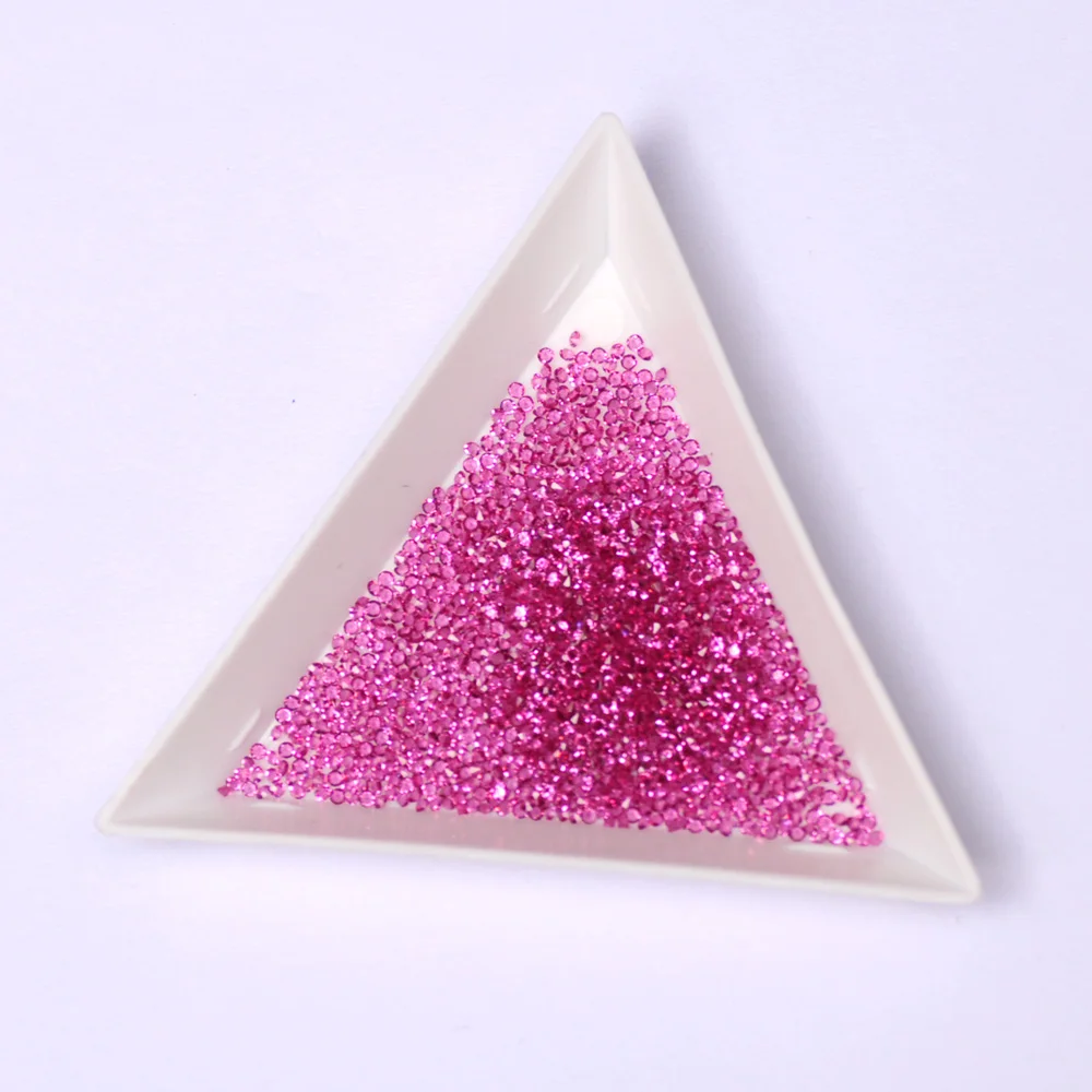 1440 Stück Pixie Nail Art Strass Glitter Maniküre Glas Strass Dekorationen selbst klebende Steine für DIY Bastel zubehör – Detail 13