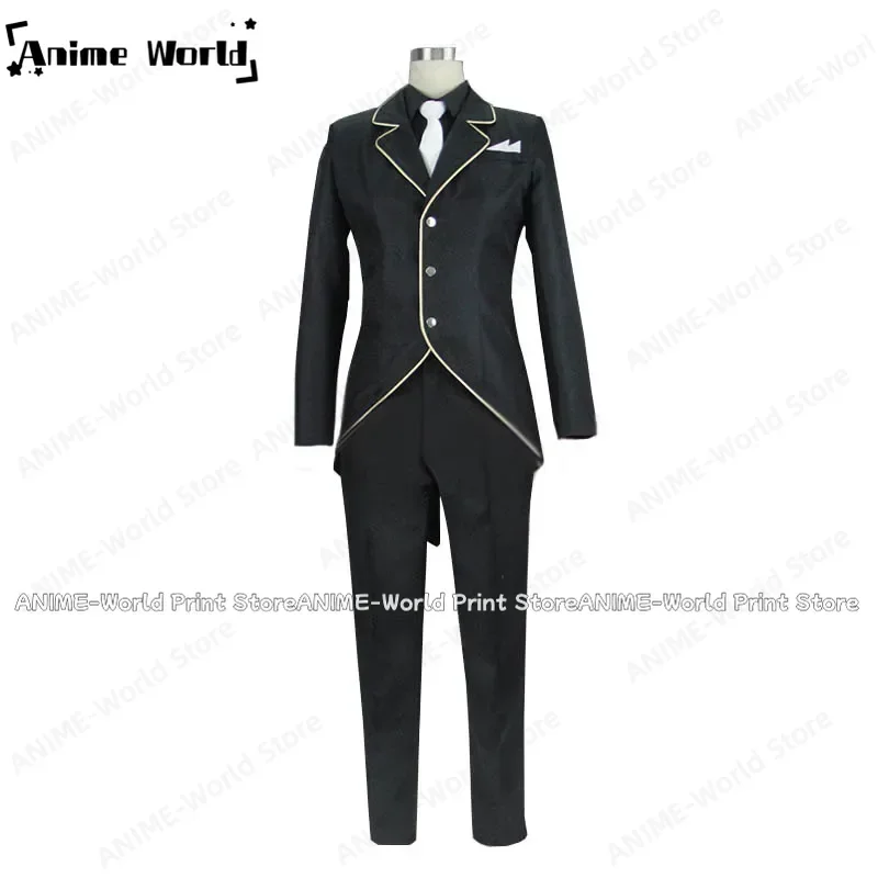 《Custom Size》 Overlord Sebas Tian Cosplay Costume Custom Any Size Made Halloween Christmas