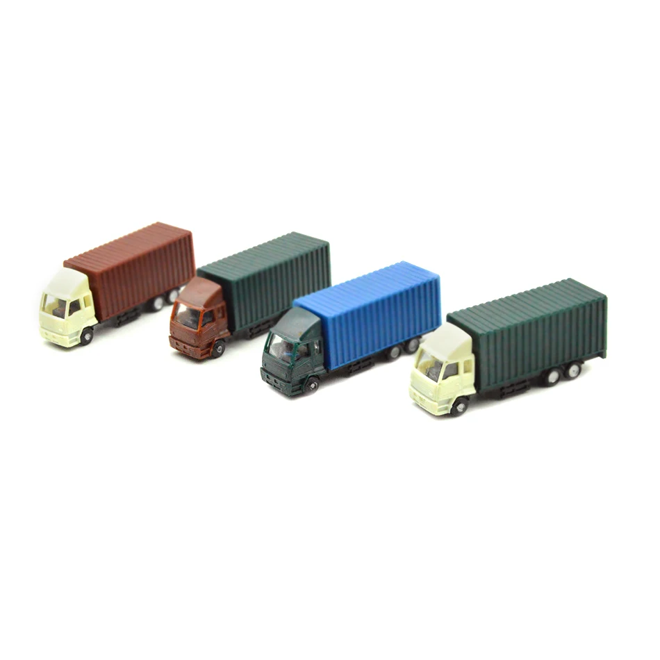 

Scale 1:100 Miniature Truck Model Toys Scale 1:100 For Sand table layout DIY materials Diorama Simulate Car Kid Toys