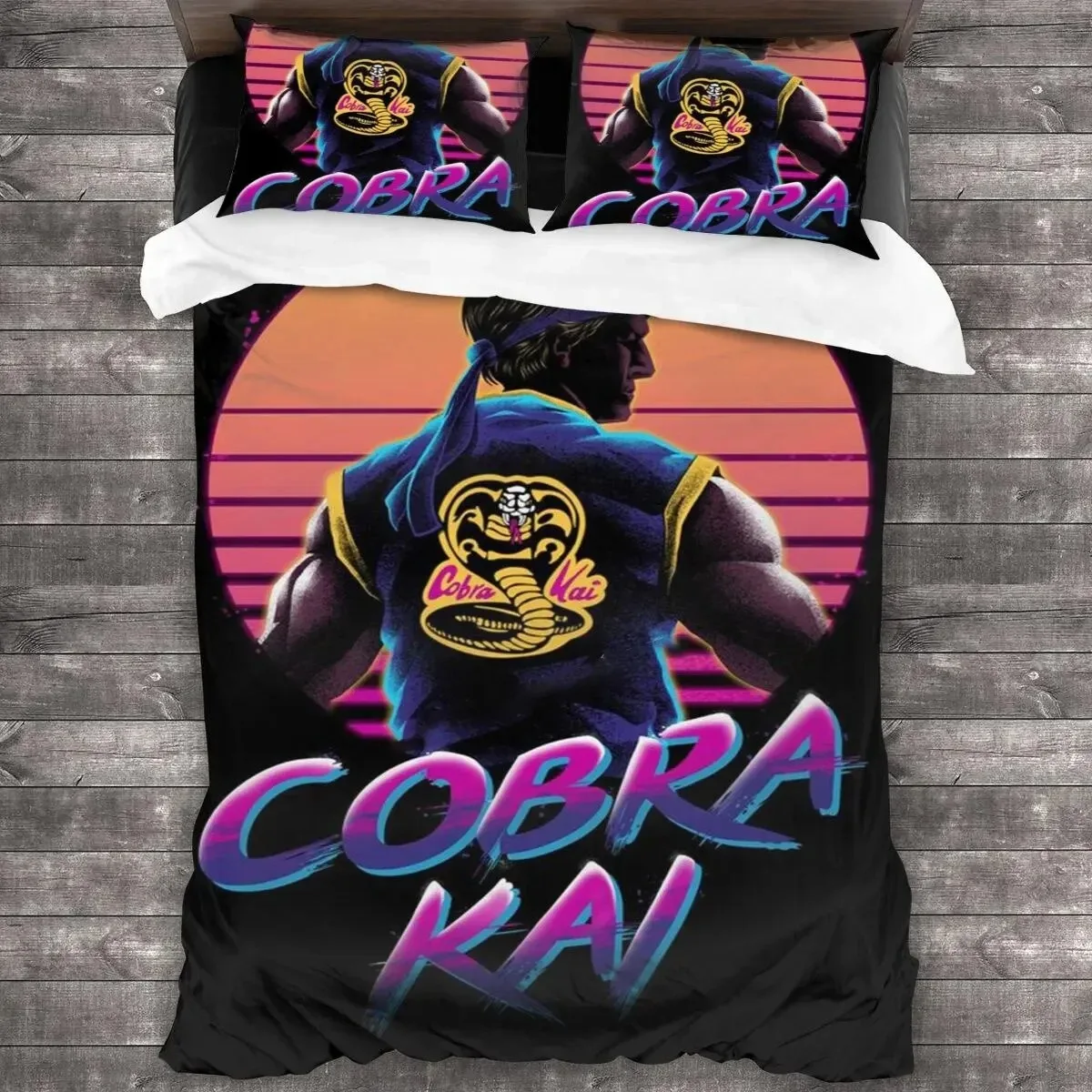 Serie TV Cobra Kai Set biancheria da letto copripiumino camera da letto copripiumino singolo Twin King Size copripiumino tessili per la casa