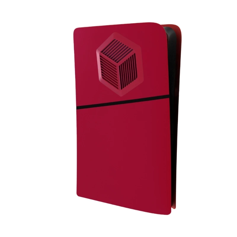 통풍구 게임 콘솔이있는 페이스 플레이트 커버 플레이트 PS 5 슬림 UHD 방진 커버 448F 용 호스트 보호 패널 하드 쉘