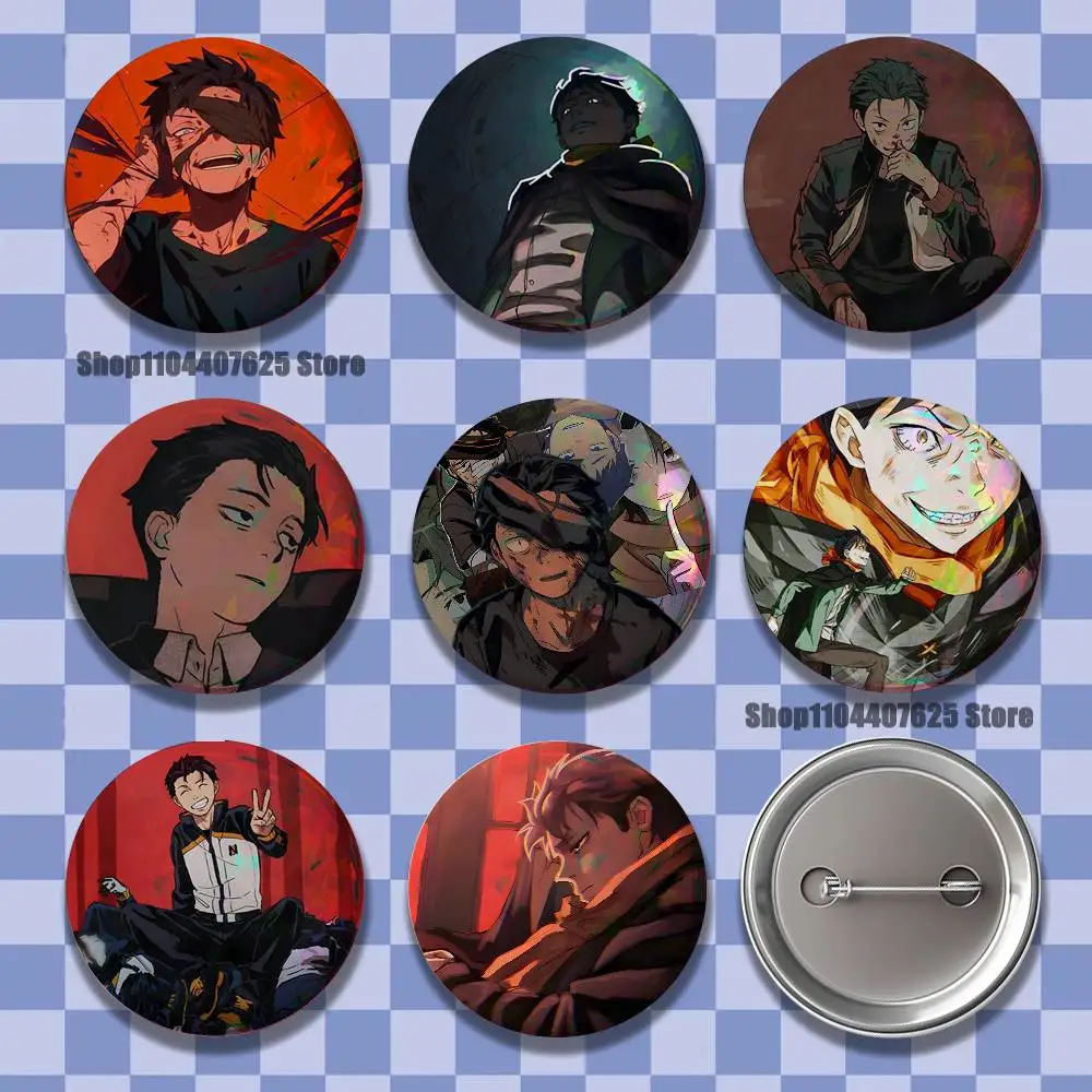 

R-Re0 Natsuki-S Subaru Badges Button Round Creative Pin Brooch Badge Bag Decor Accessories Fans Collect Friends Gifts