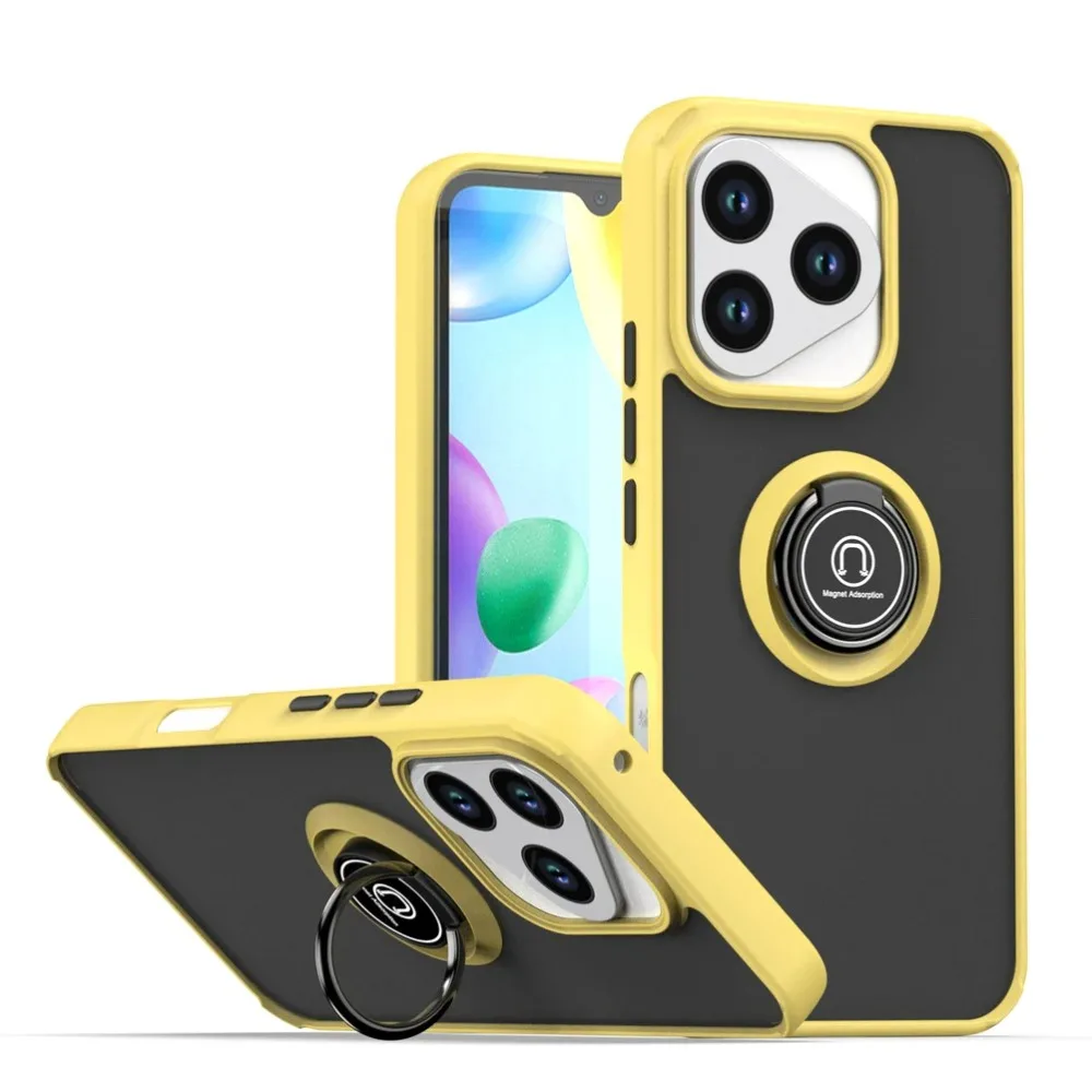 حافظة مضادة للصدمات لهاتف Honor Magic 8 8 Pro 400 X7C X9D X9B X9A X9 X8C X8B X8A Ott-Box غطاء حامل حلقة مغناطيسي للسيارة #2