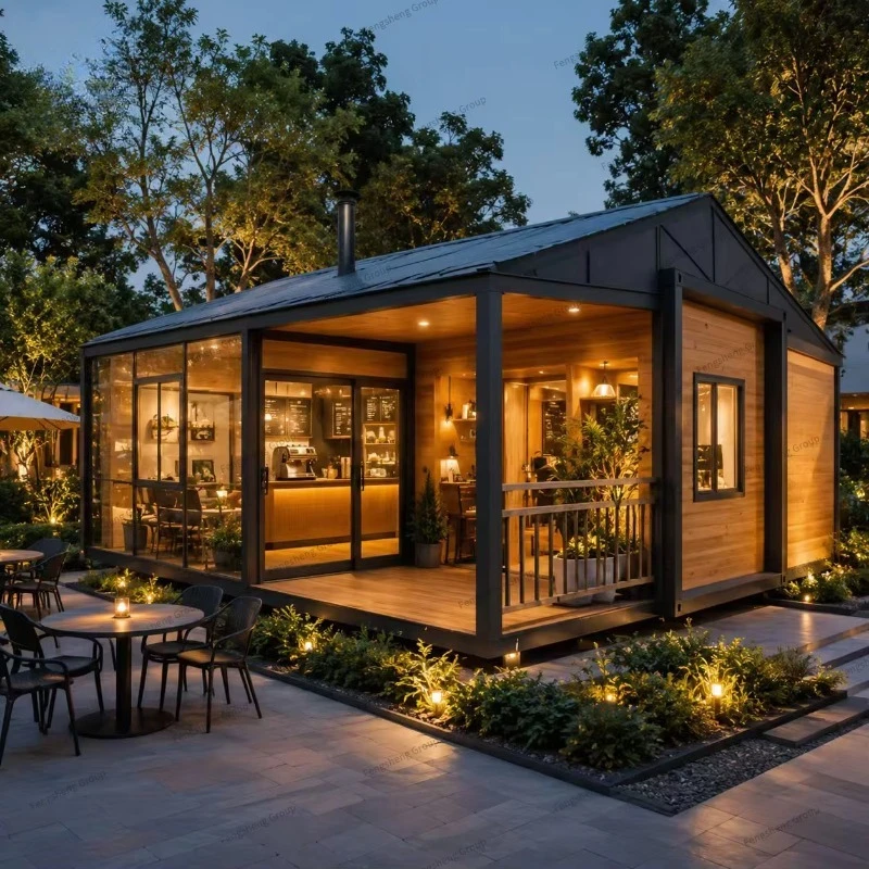 Fold‑out Expandable Luxury Modern Container Home Custom Mobile Villa With Practical Small Living‑room Layout