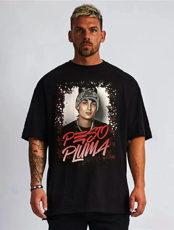

PESO PLUMA MEXICAN SINGER CORRIDOS T SHIRTS MEN'S SIZES (RED)