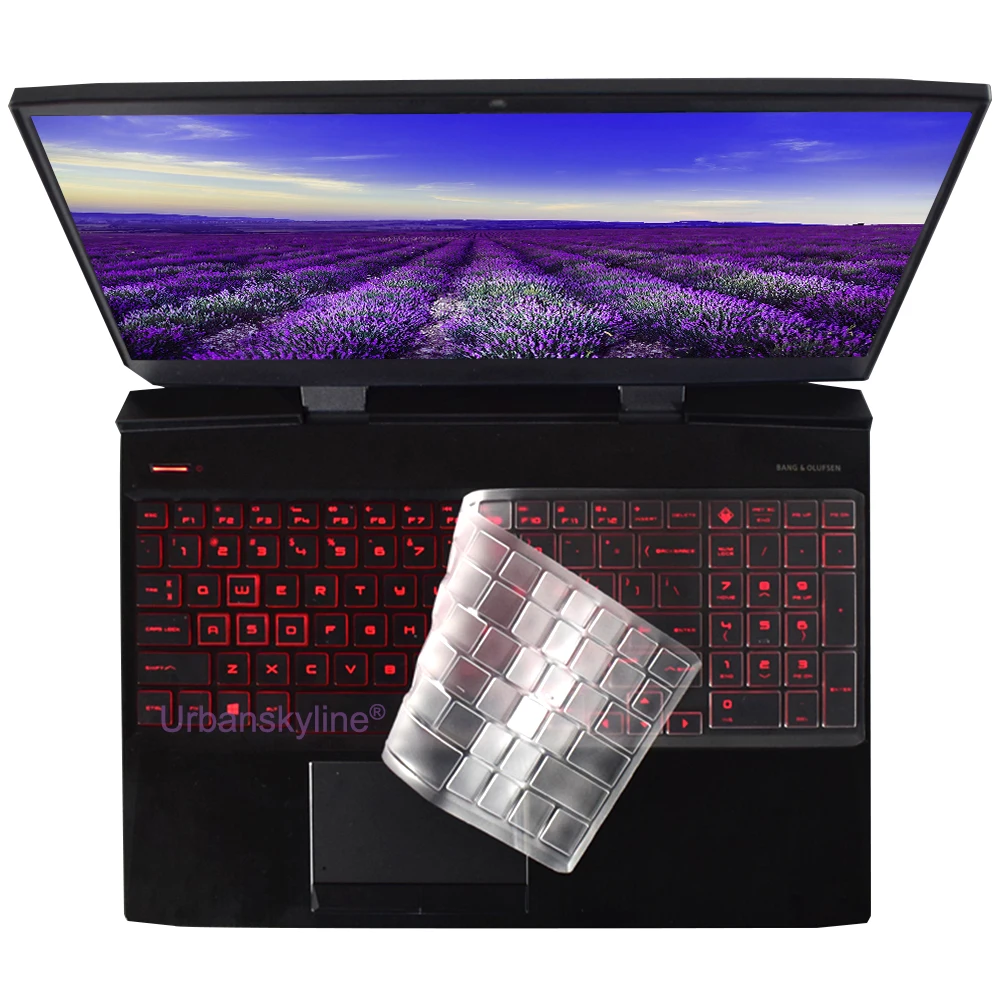 Keyboard Cover for HP Omen Transcend Slim 16 16t 16z 16-wd 16-wf xd xf 16-u 16-c 16-k 16-n Gaming Silicone Protector Skin Case