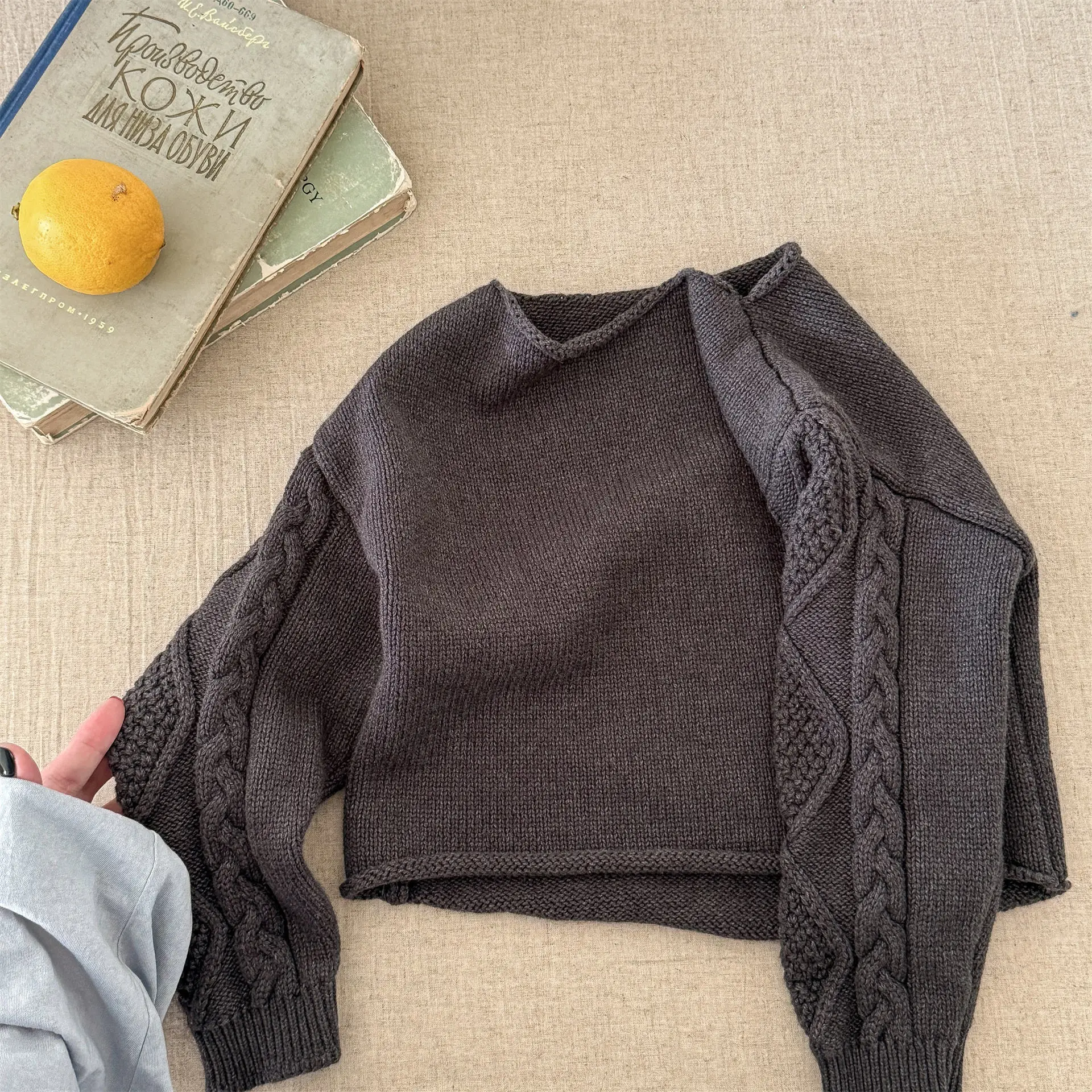 

‌2026 Kids Winter Autumn Clothing Children's Korean Style Sweater Knitwear Cardigan Pullover for Boys Girls Long Sleeve Top