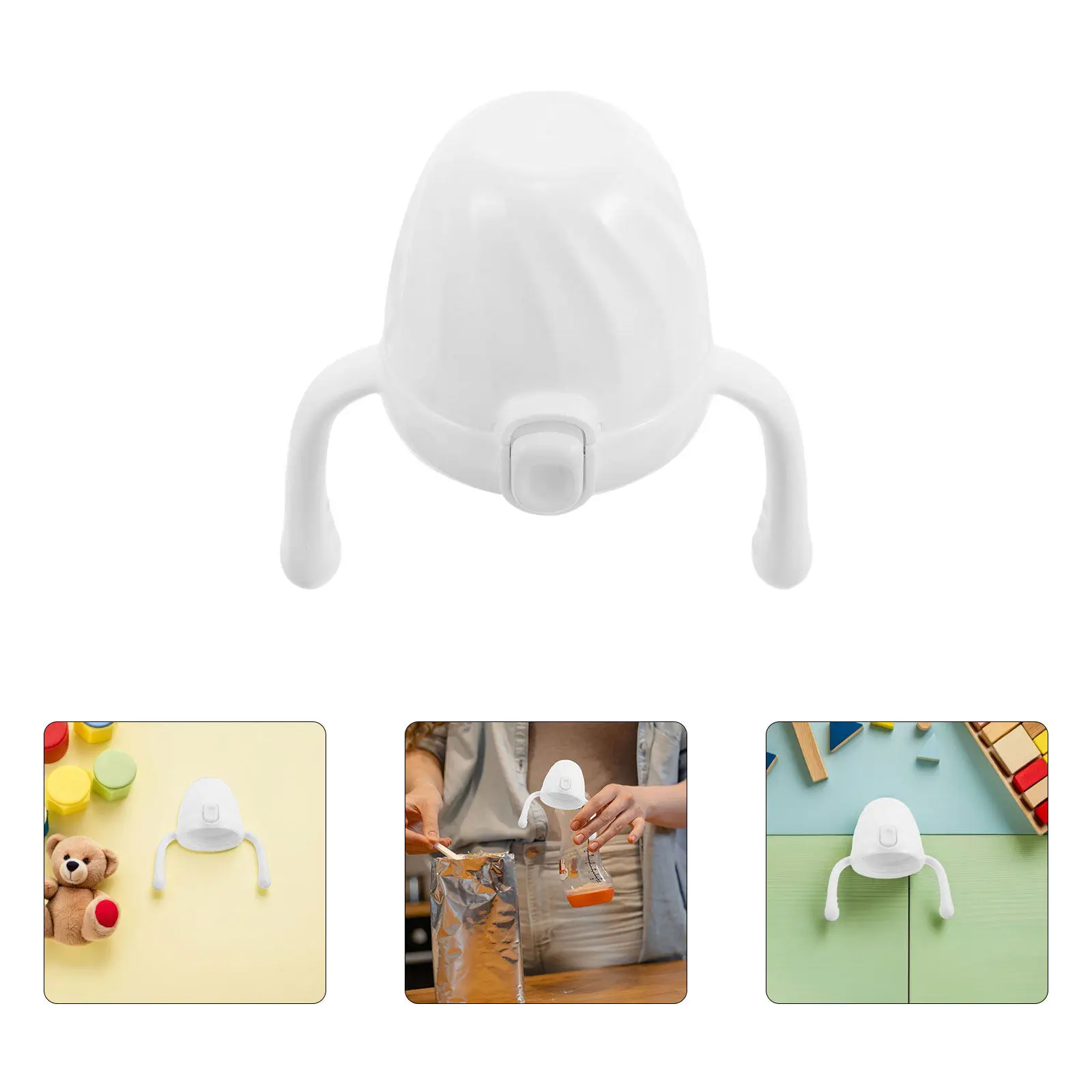 

Premium Ppsu Toddler Sippy Cup Lid Spill Proof Flip Top Straw Cap for Baby Bottle Transition Easy Clean Leak Free Cup Cover