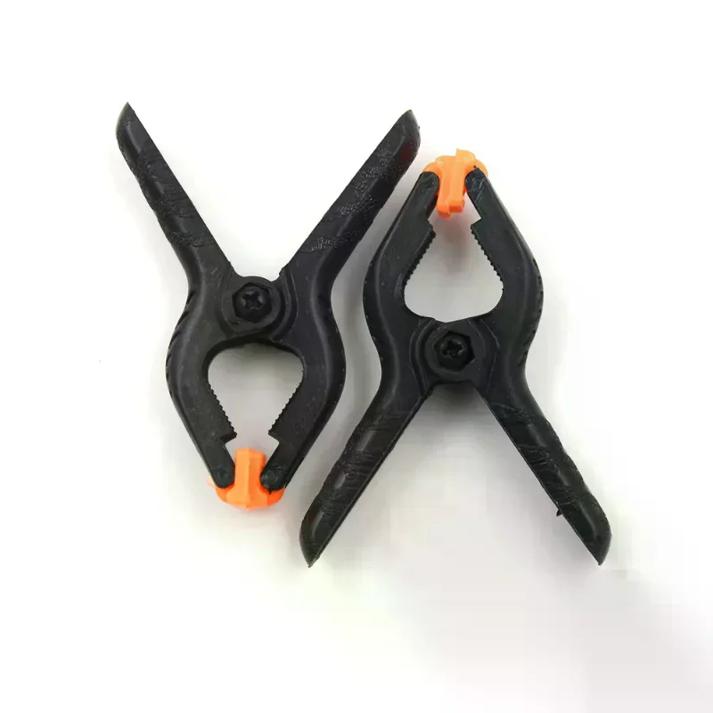 6Pcs Tools Hard Plastic Woodworking Grip 2inch Toggle Clamps Spring Clip Tool