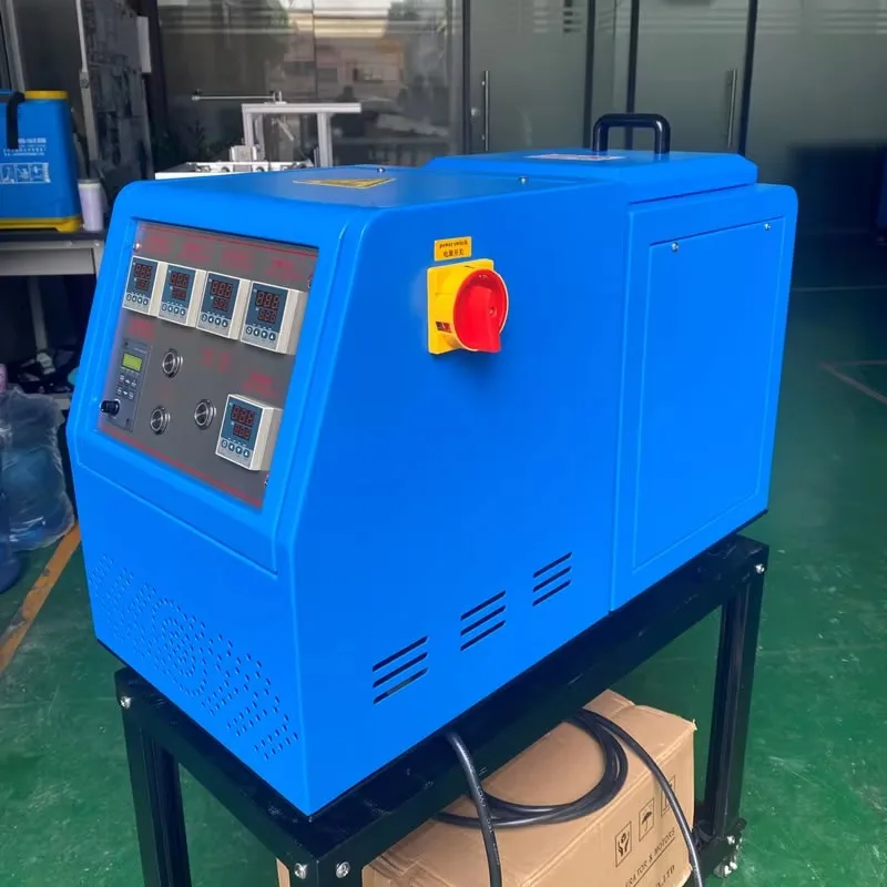 5L Hot Melt Gluing Machine System with Automatic Head Applicator Knob Gear Pump 2 Outlets Included for Binding And Gluing