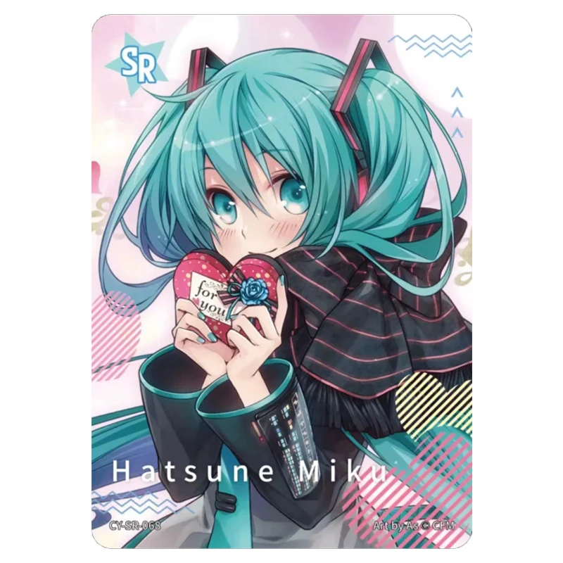 Hatsune Miku SR KAYOU Smith Hioka Megurine Luka Camui Gackpo Christmas Birthday Gift Collectible Card Sakine Miko Shine Hairen