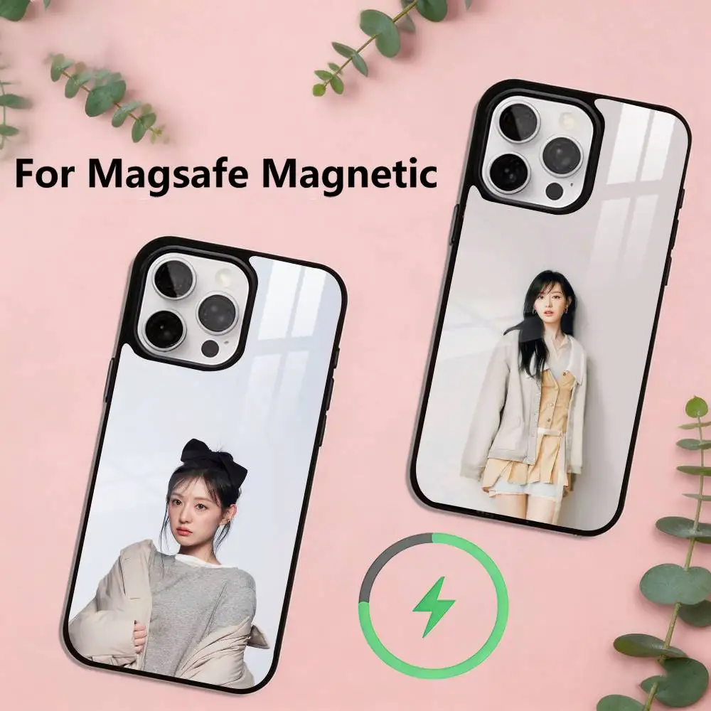 

Korean Actor Park Shin-hye Phone Case For iPhone17,16,15,14,13,12,11 Plus,Pro Magnetic with Magsafe Wireless Charging
