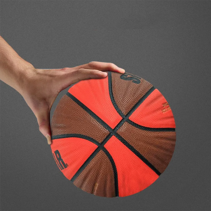 

Standard Size 7 Basketball PU Moisture Absorbing Wear-resistant Indoor Outdoor Training Ball Anti-slip Anti-leakage Basketball