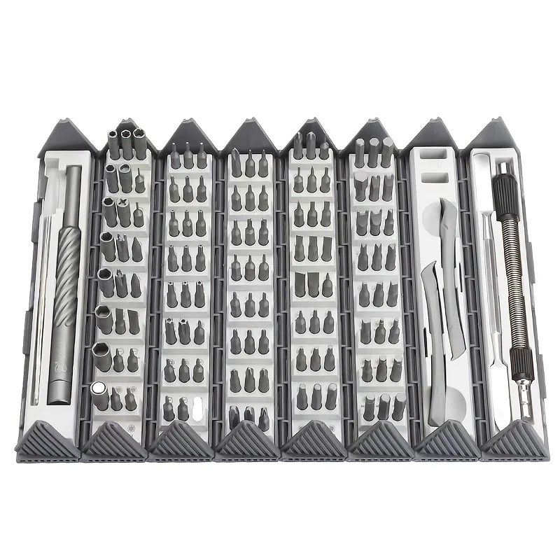 128 in 1 Precision Screwdriver Set Magnetic Phillips Torx Screwdriver Bits Professional Repair Hand Tools for PC iPhone Watch