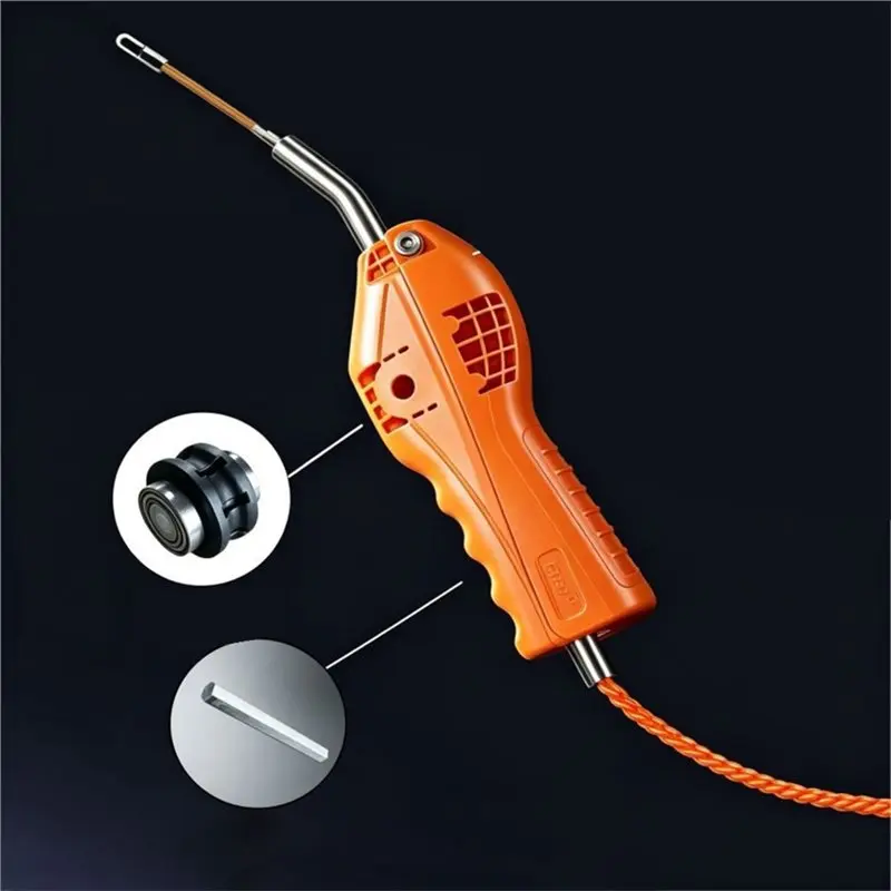 SYW-Flexible 20M Electrician Fish Tape Wire Puller- Conduit Cable Installation Tool For Efficient For Easy Wire Running