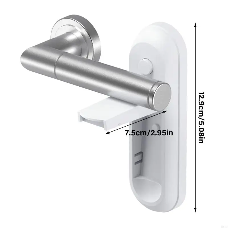 Hx6c bé bằng chứng đòn bẩy khóa trẻ con tay cầm toàn khóa không cần cài đặt