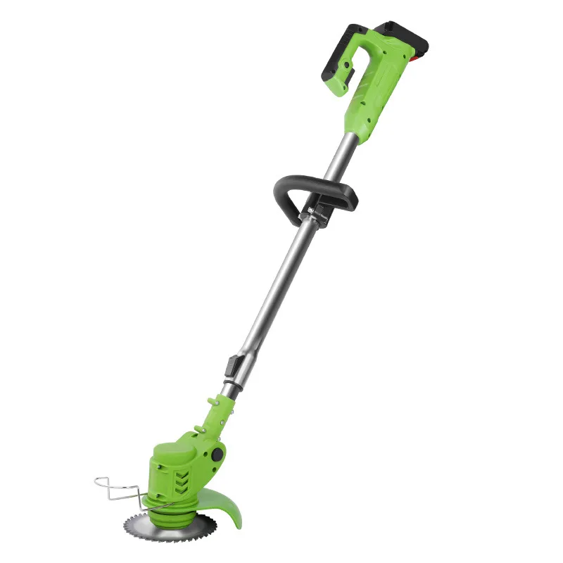 High Power Rechargeable Lithium Cordless Electric Grass Trimmer Garden Pruning Tools Factory Lawn Mower Portable Grass Cutter view 5
