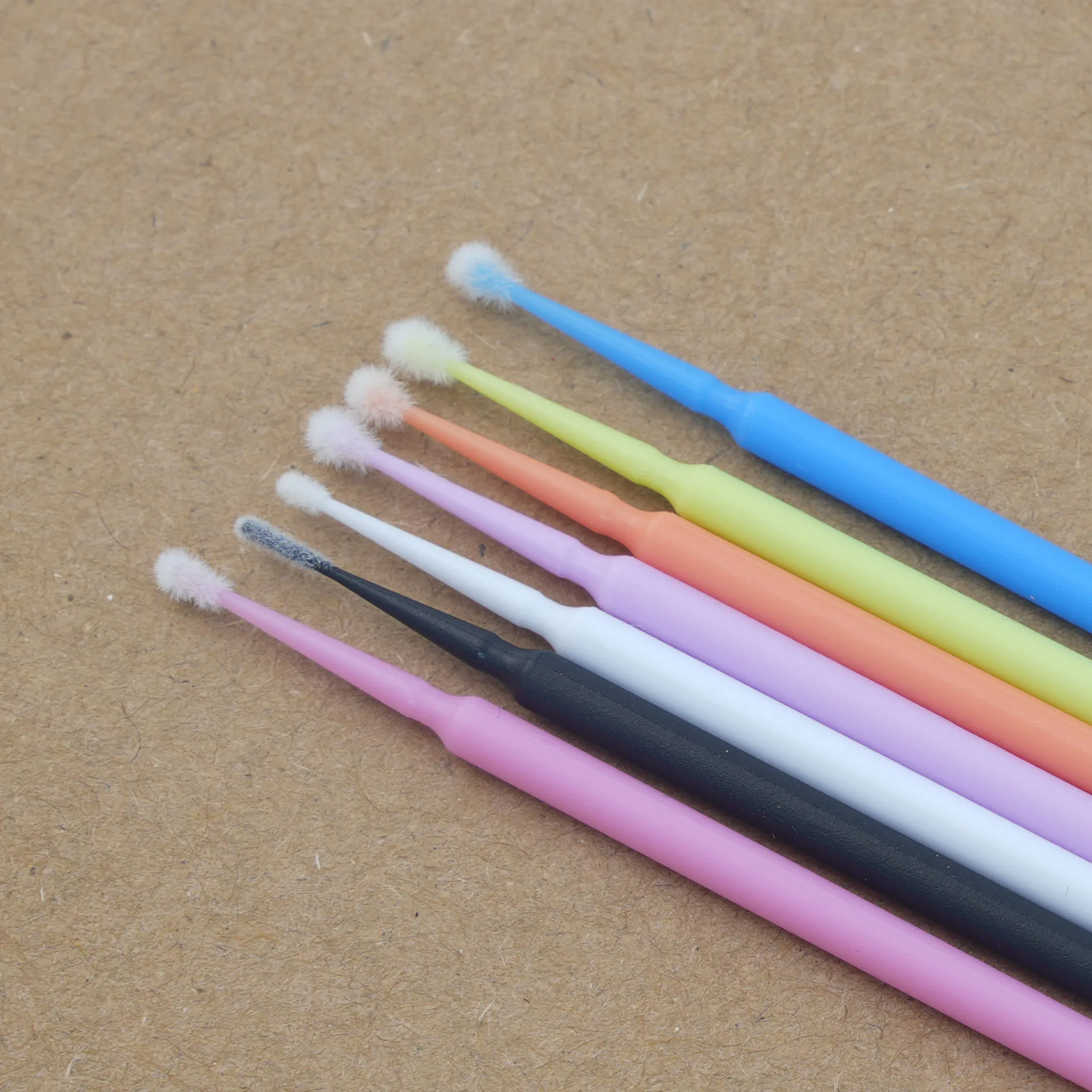 WELLCK 100Pcs Dental Micro Brush Bottle Dental Disposable Micro Brushes Applicators Brush Teeth Oral Dentist Materials Dropship view 6