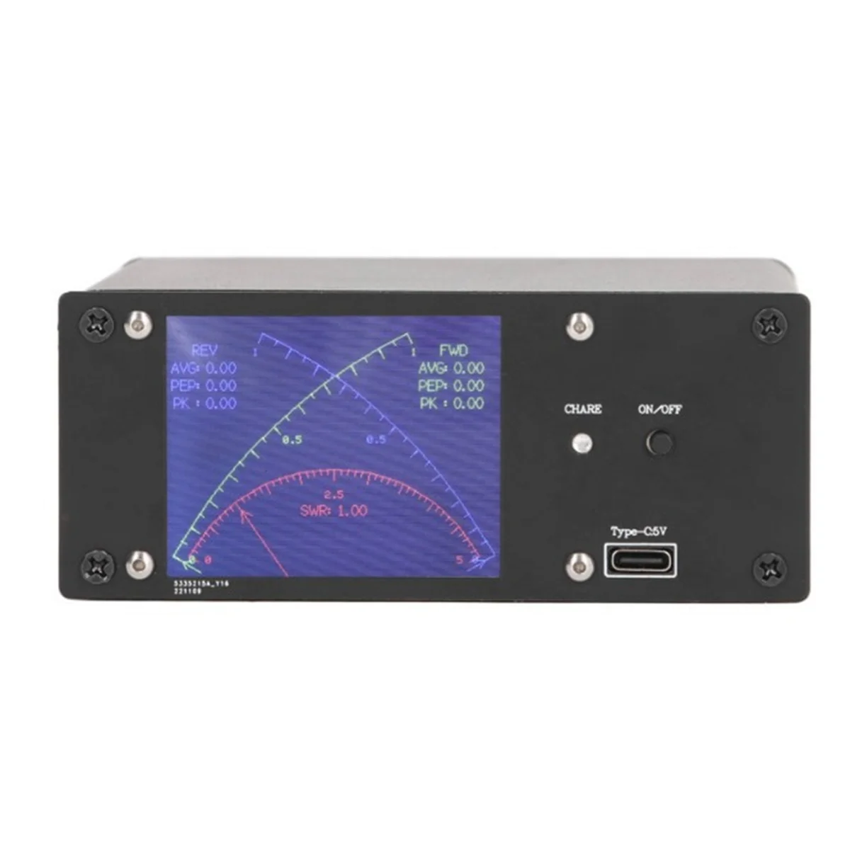 

Розничная торговля! Измеритель коротковолновой мощности с полным сенсорным экраном и измеритель стоячих волн с сигнализацией коэффициента стоячих волн перенапряжения AVG Time Adj