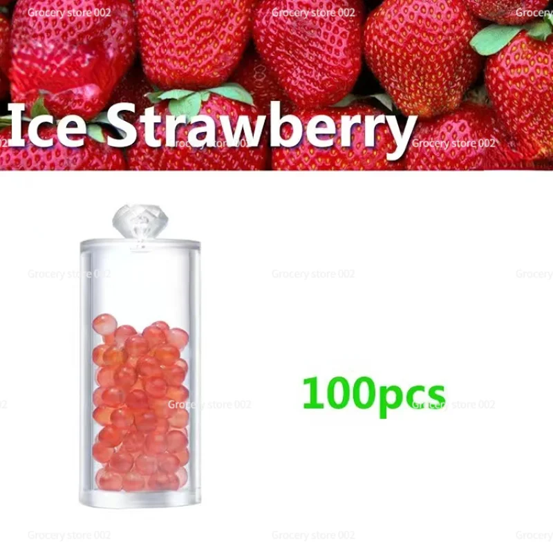 100pcs-1000pcs New 2024 DIY Tobacco Accessories Explosive Beads Multi-flavor Quantity Sales Refill Strong Mint Fruit Series H-02