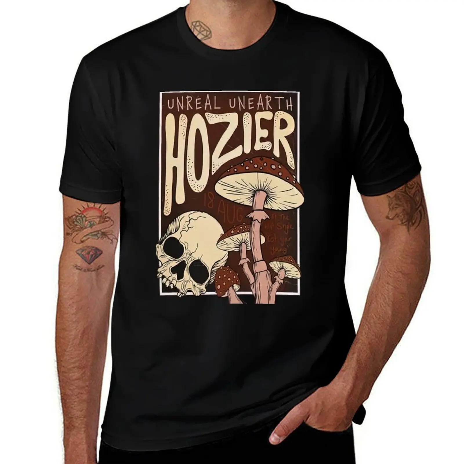 

Unreal Unearth Hozier Tour T-Shirt anime t shirts for man t shirt man casual T-Shirt
