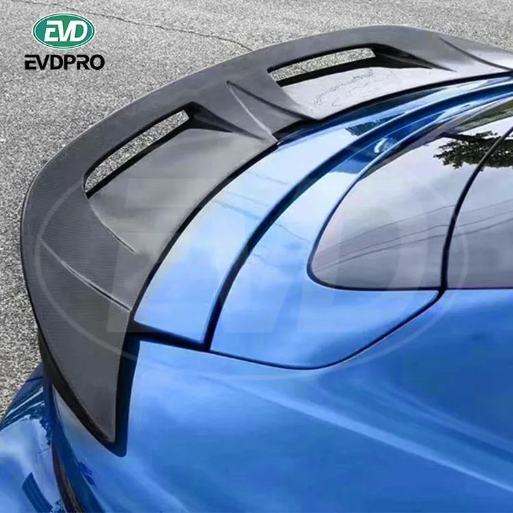 

For Porsche Taycan 2019-2022 Evd-1 Style Carbon Fiber Rear Spoiler