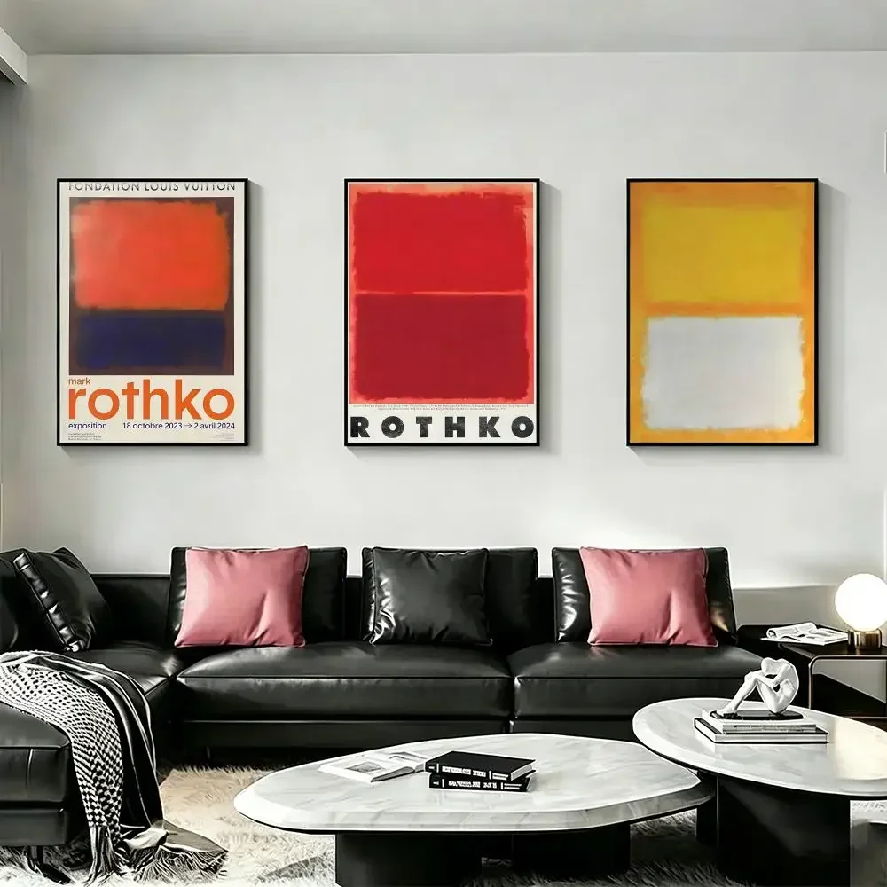 Artist M-Mark R-Rothko Poster HD art, waterproof, sticky wall, home decoration (living room, bedroom, bar), aesthetic