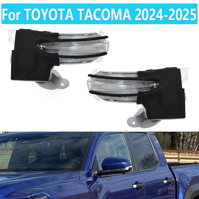 

For TOYOTA TACOMA 2024-2025 Car Side Rearview Mirror Light Indicator Turn Signal Lamp 81740AK010