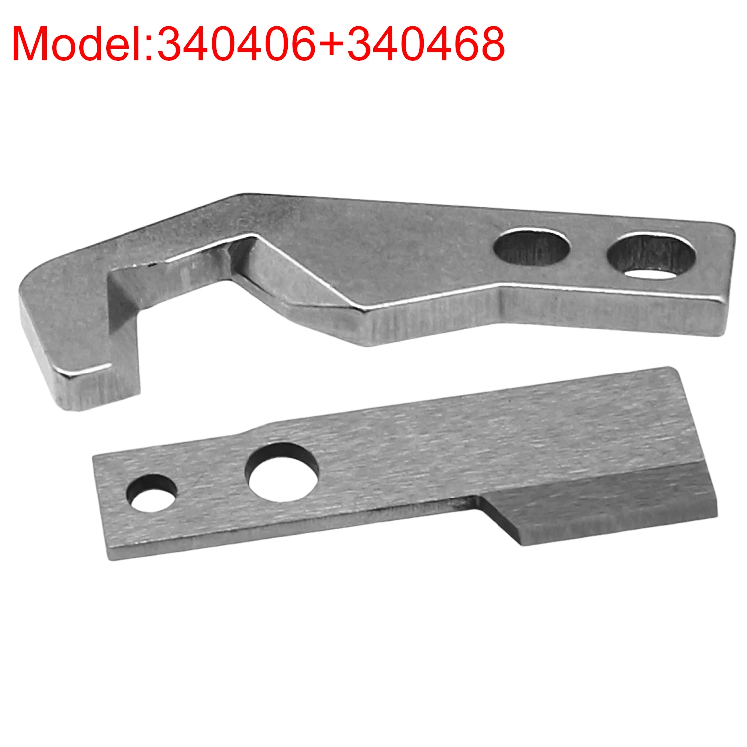 1/2 Stück Haushalts-Overlockmesser Oberes & Unteres Messer 340406+340468 Für Pfaff 774,776,783,784,785,787 Nähmaschinen-Zubehör