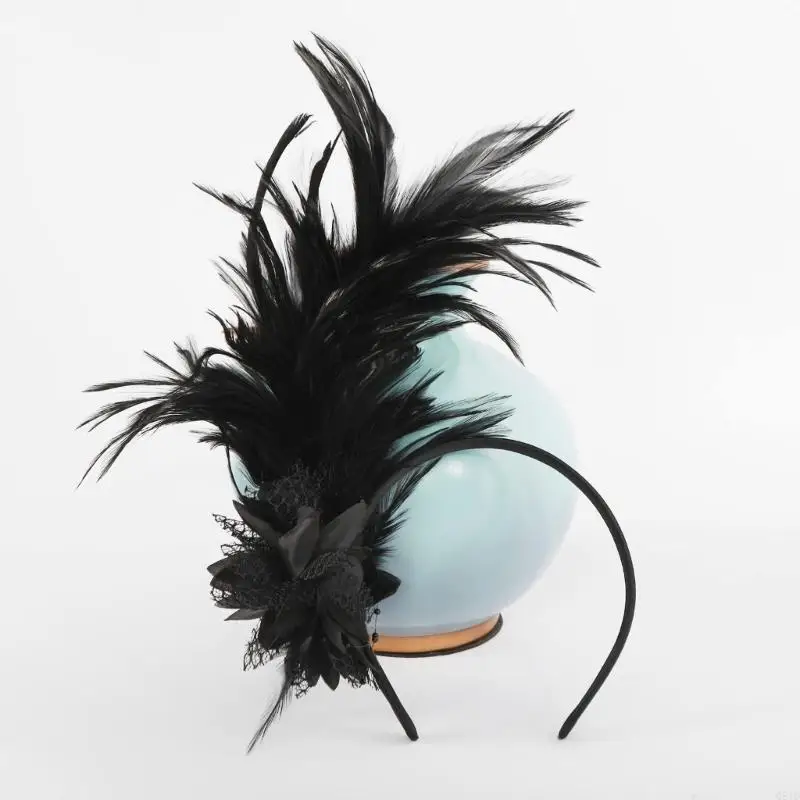 Headband Fascinator Headband Cosplay Hair Hoop 1920s Headpiece