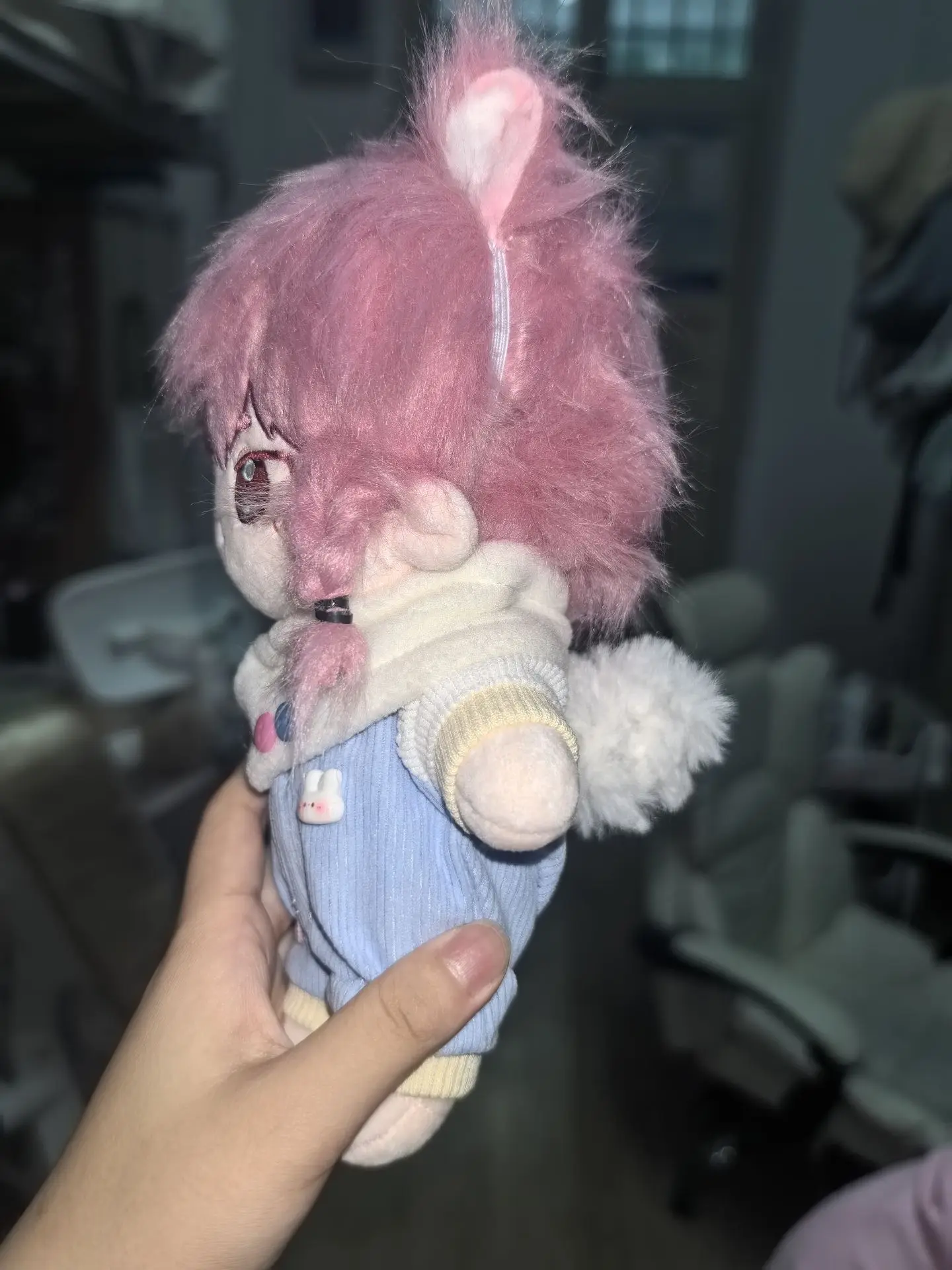 2025 สินค้าใหม่ในสต็อก ล็อคสีน้ําเงิน Alexis Ness 20ซม