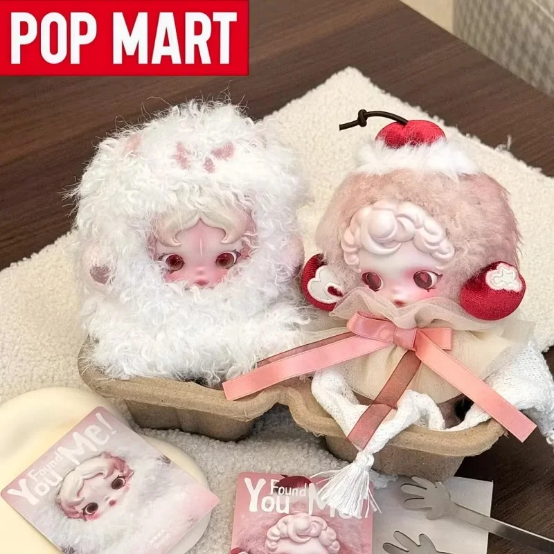 POP MART Skullpanda You Found Me! Serie Blind Box Puppe Anhänger Ornament Spielzeug Mystery Box Sammlerstück Überraschung Weihnachten Weihnachtsgeschenk