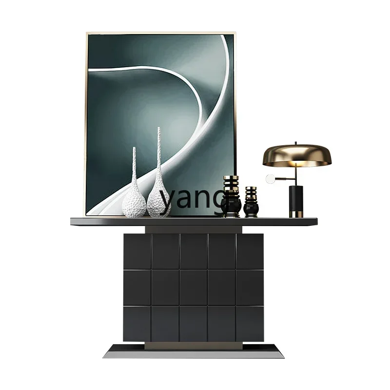 

LTT villa movable furniture entrance entrance desk corridor end view desk entrance cabinet