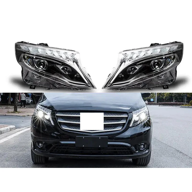 Luxury-customized Lite version Car Headlight Headlamp Led Lamp For 2017 VITO