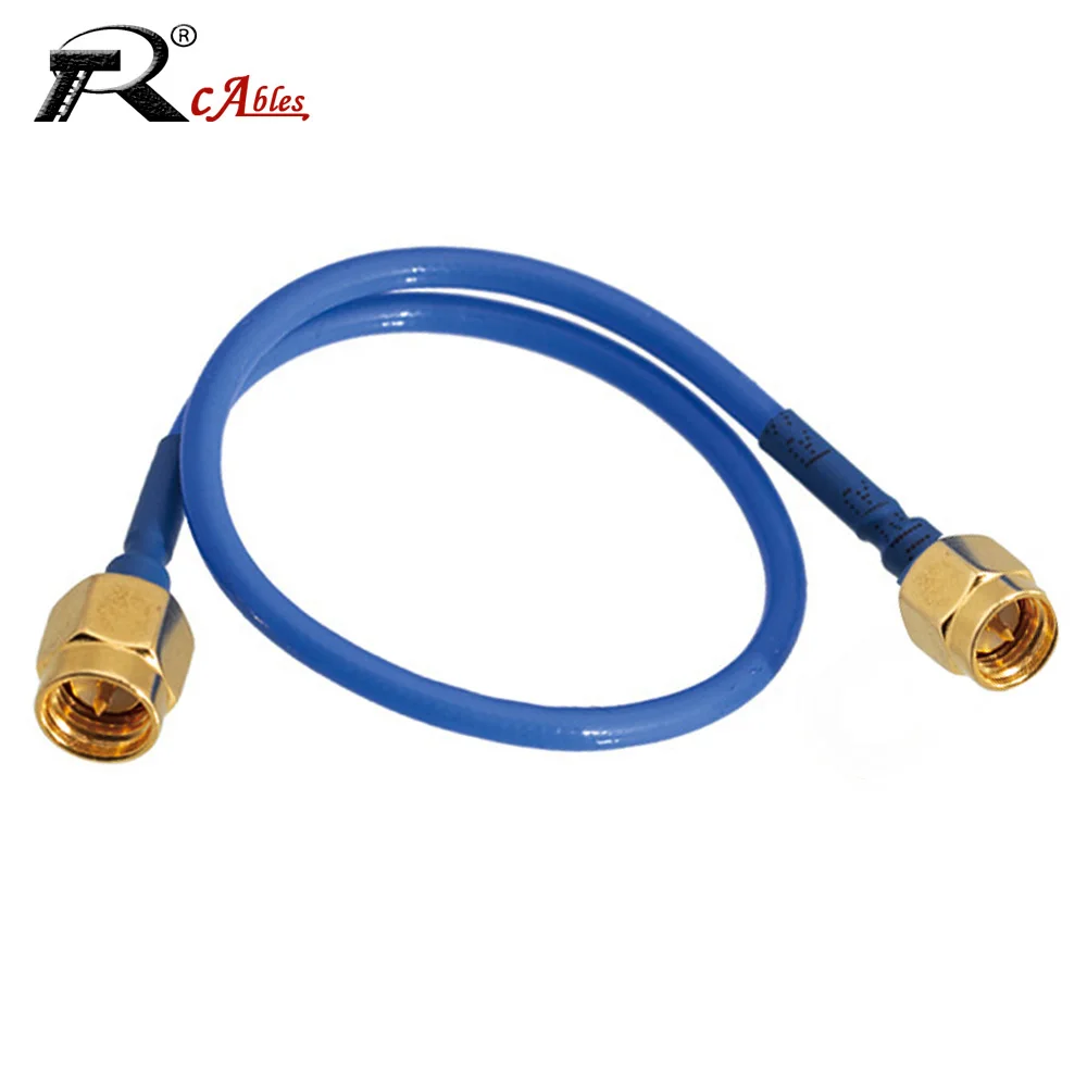 1PC  RF Coaxial Cable RG405 Cable Semi-flexible Cable SMA Male To SMA Male Connector High Frequency DC-6GHz Test 086 Cable 50Ohm