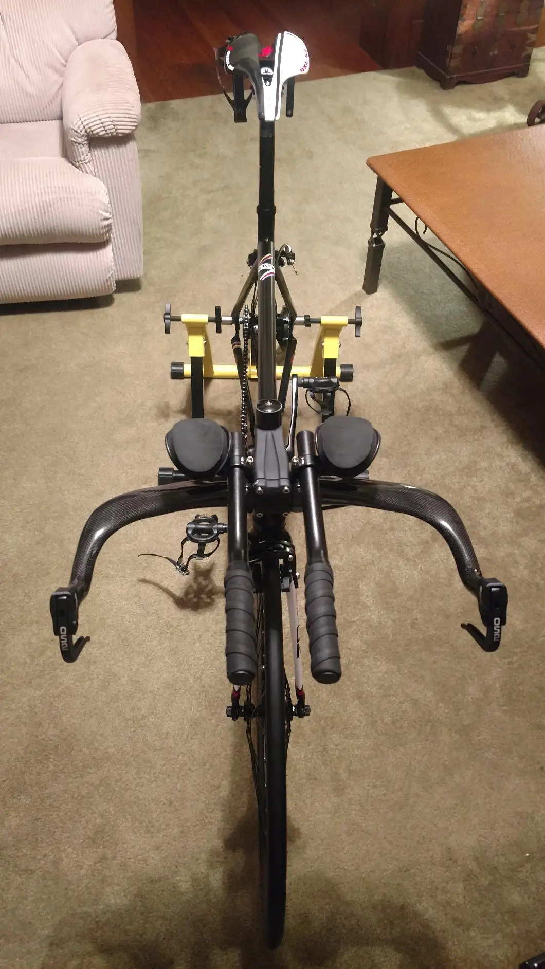 AERONOVA Clip On Aero Bars For Road Bike 30/40/50 degrees Carbon Fiber Triathlon Bike Aero Bars UD Matte Road Bike 360mm