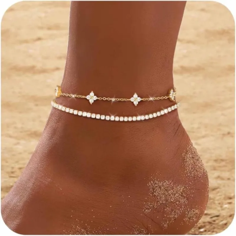Waterproof Stainless Steel Anklet for Women