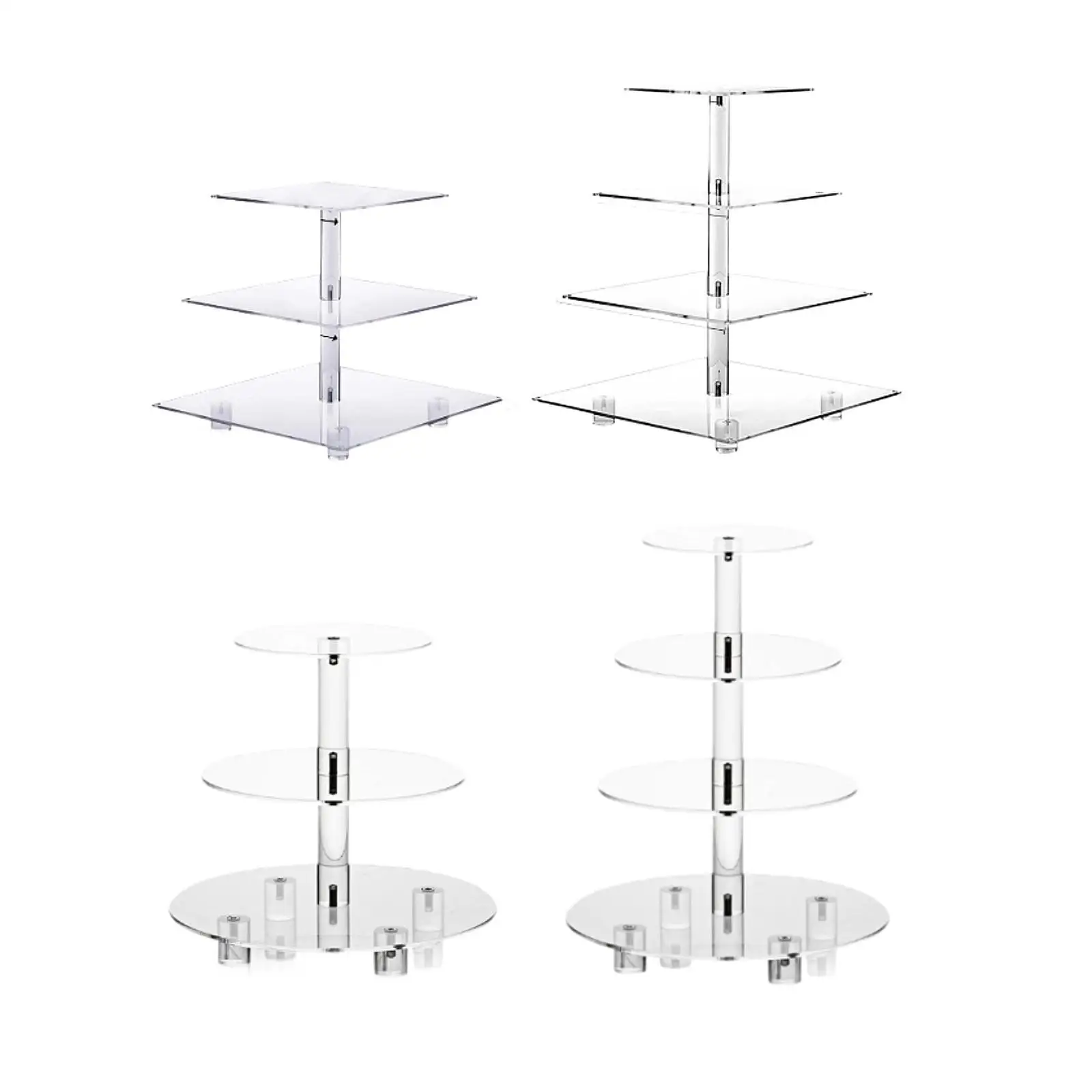 

Подставка для кексов Декоративное блюдо Прочная многофункциональная подставка для десертов