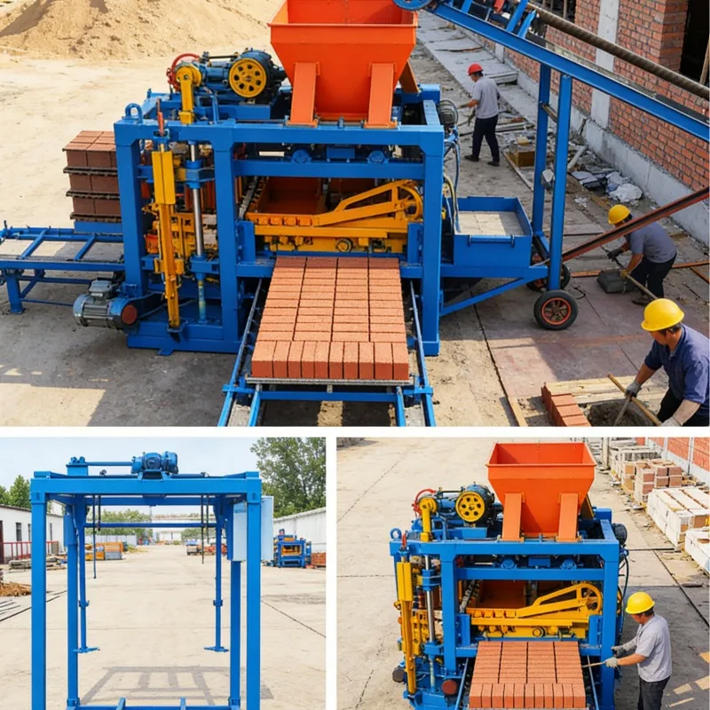 Customized Fully Automatic Hollow Block Machine Concrete Brick Production High Capacity