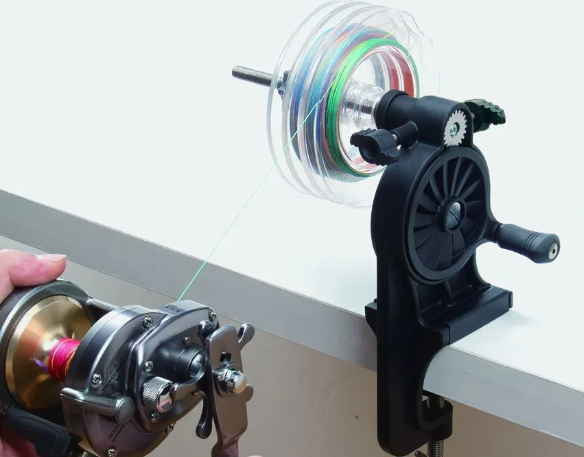 New fishing line spooling machine fishing accessory high quality various uses spining fishing reel easy for line winding