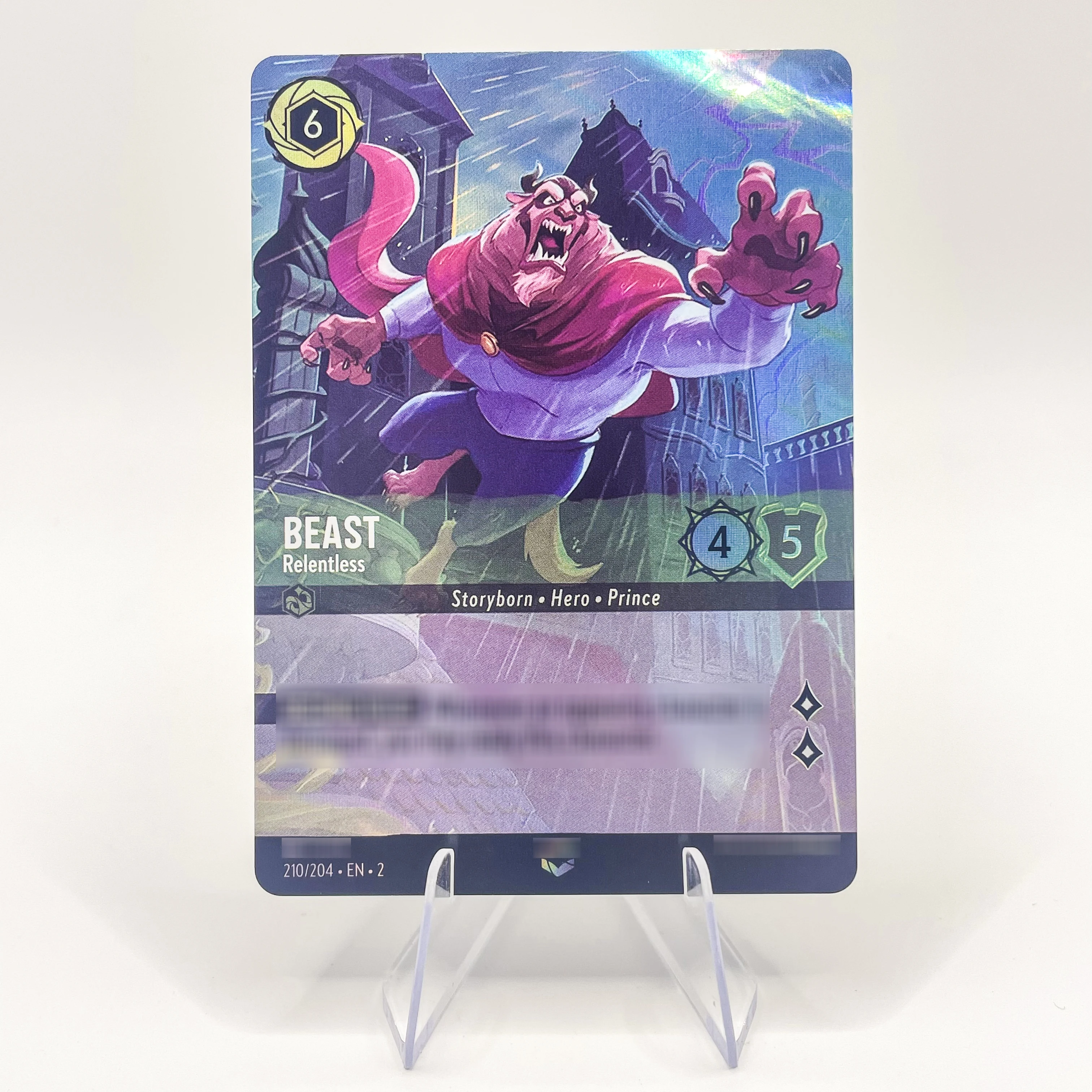 بطاقات PROXY Lorcana Chapter 2 من الرقائق المعدنية PETE BEAST ALICE SISU HERCULES NAMAARI TCG مجموعة بطاقات النسخة الإنجليزية الفرنسية