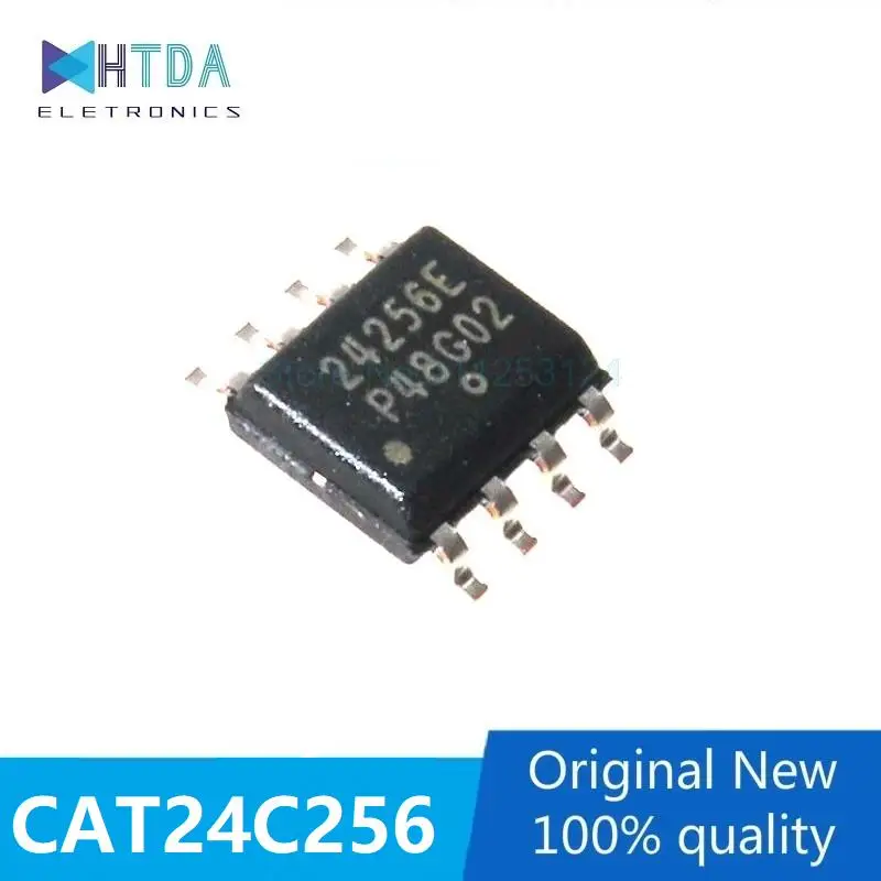 10pcs/lot CAT24C256WI-GT3 24C256 24256E SOP8
